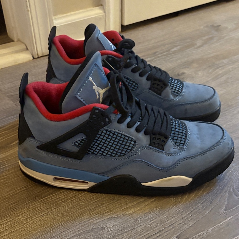 Jordan Athletic Shoes - Blue and Black
